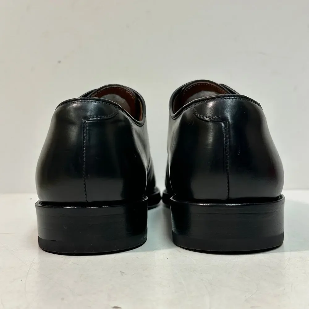 NEW HEELS Crockett & Jones Black Shell Cordovan Derby England UK 10 D US 11 C